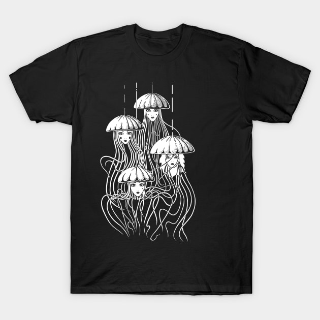 Jellyfishes T-Shirt by ewdondoxja